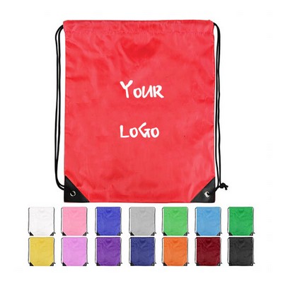 210D Polyester Drawstring Bags Cinch Sack