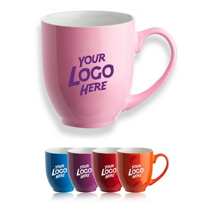 Fluorescent Bistro Personalized Mugs -16 oz